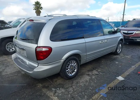 2002 Chrysler Town & Country Limited z USA, uszkodzony, nr VIN 2C8GP64L82R633774
